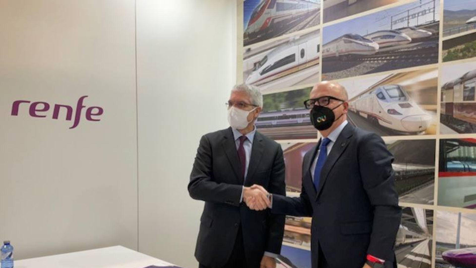 Los presidentes de Renfe y Diputación rubrican un acuerdo para ...