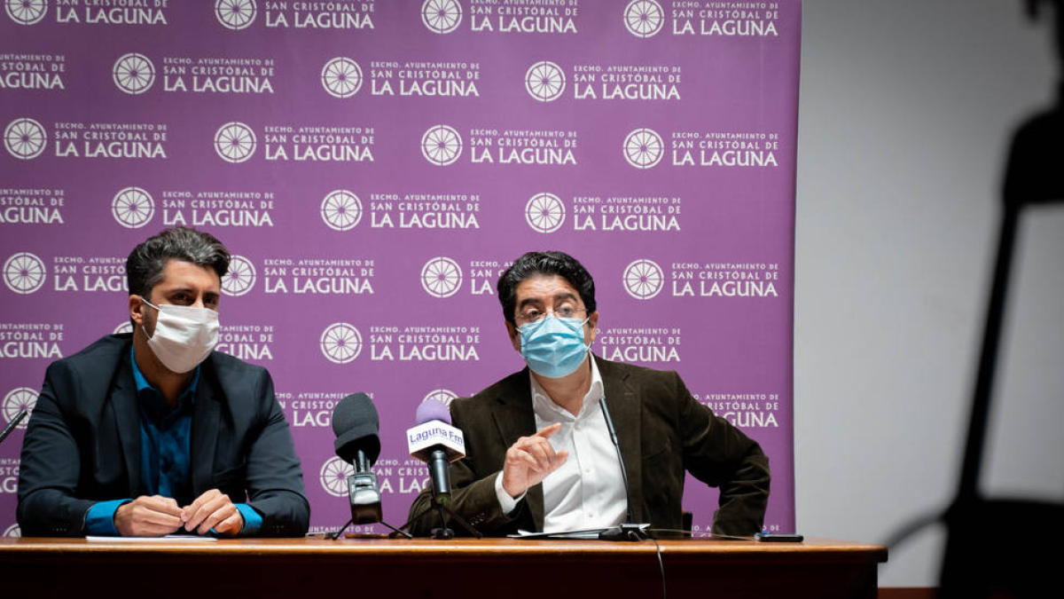 El alcalde de la laguna da negativo en coronavirus