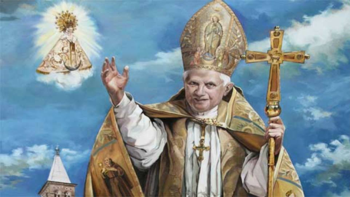 Las siete homilías de Benedicto XVI para la fiesta de la Asunción de María