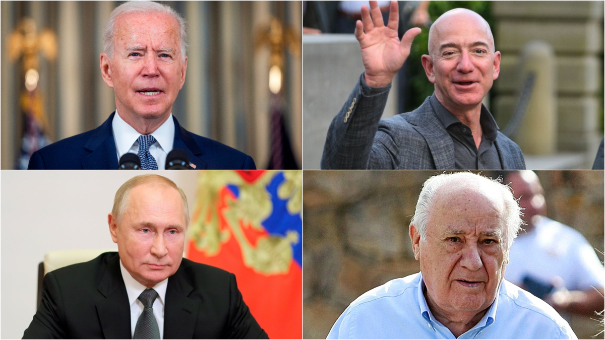 ¿Tiene más poder Amancio Ortega o Biden? Estas son las personas más ...