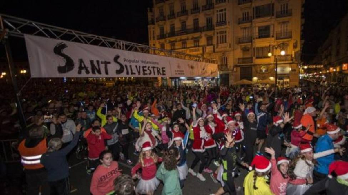 La 37ª san silvestre popular de valència tendrá lugar de manera virtual