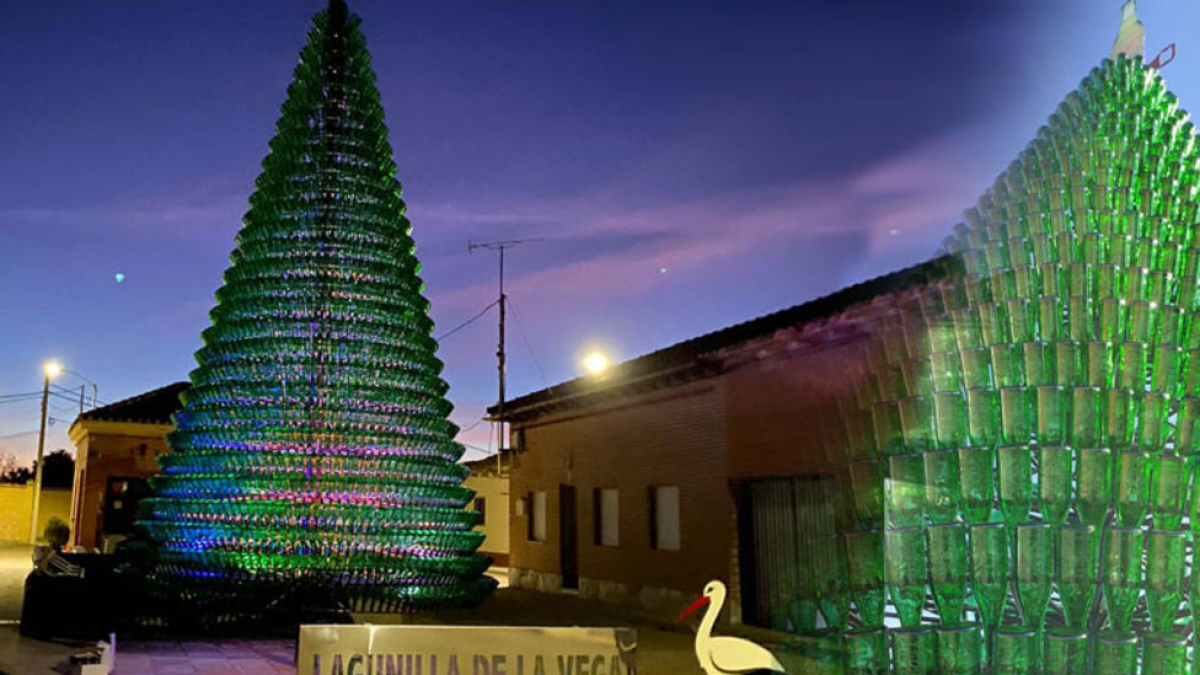 Foto de Árbol vidrio Lagunilla de la Vega en Bustillo de la Vega, Palencia