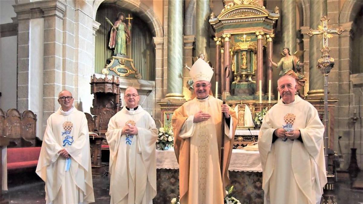 La Concatedral de San Julián de Ferrol recibe a su nuevo párroco D