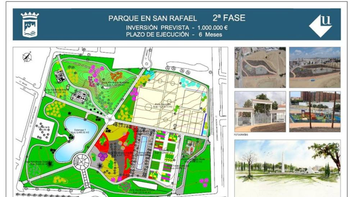 El Ayuntamiento licita la cuarta fase del Parque San Rafael en una ...