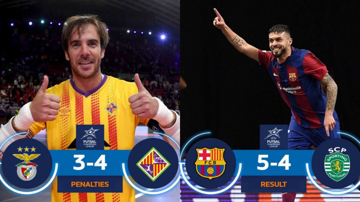 championes de futbol sala