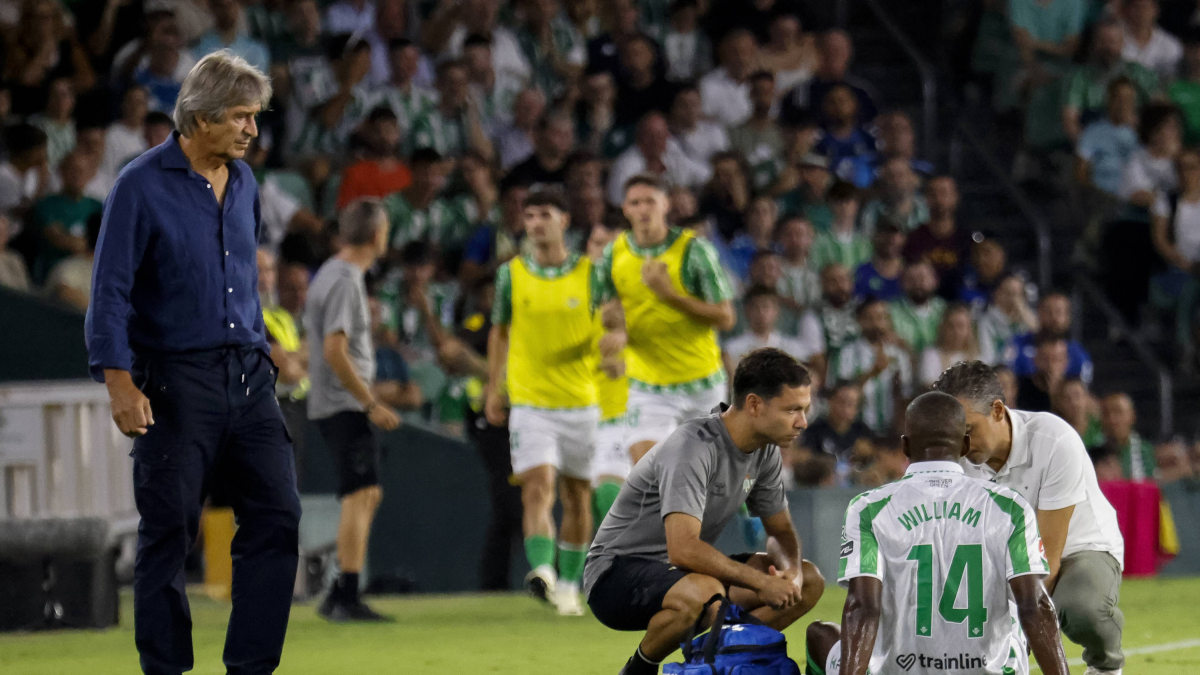 Betis will be without William Carvalho for the rest of the season