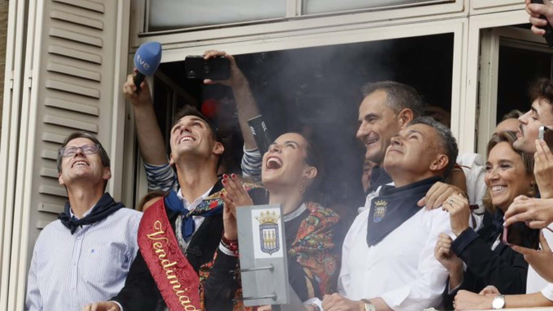 El alcalde de Logroño, Conrado Escobar, destituye a Miguel Sáinz como responsable de Festejos