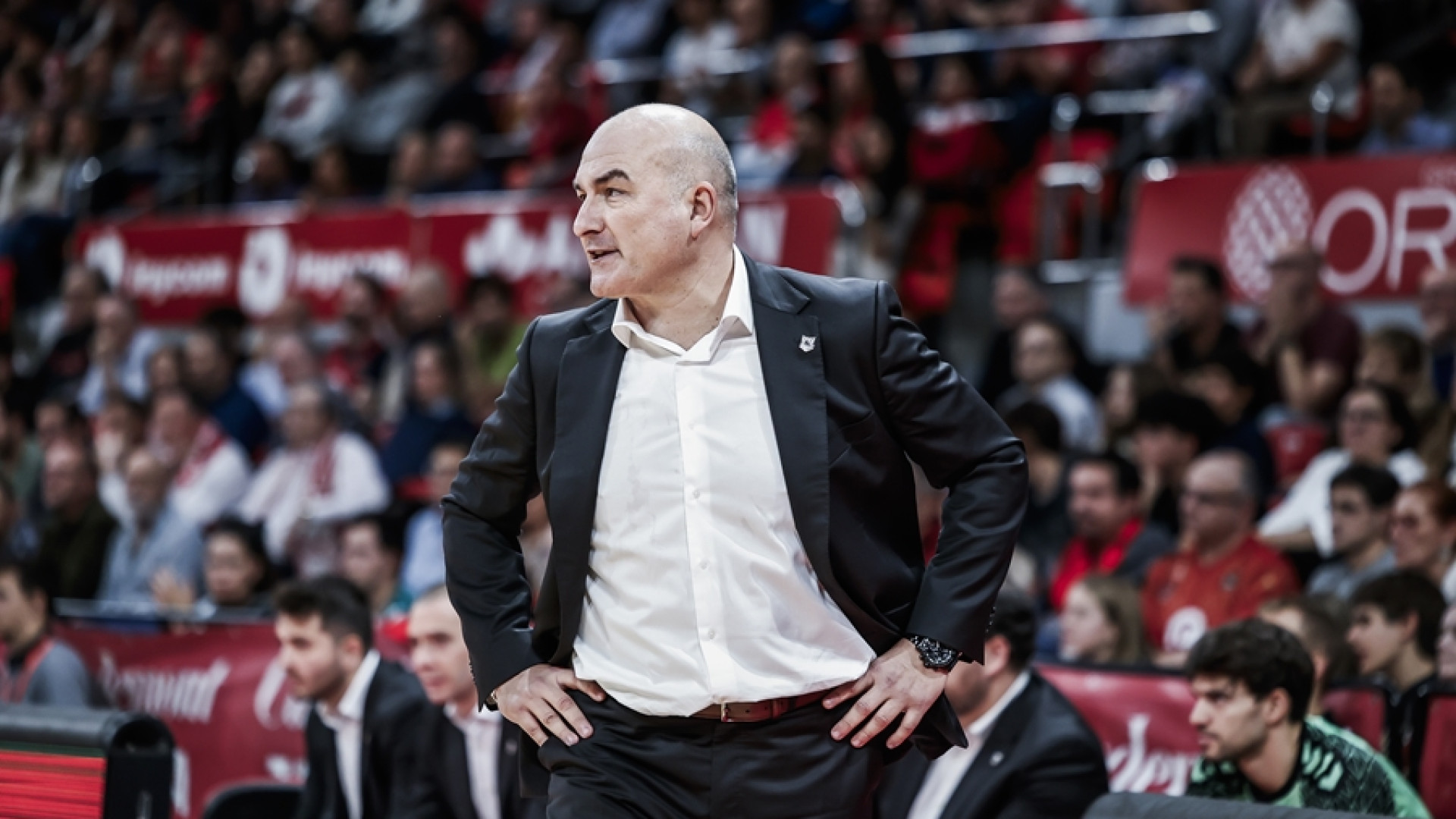 Jaume Ponsarnau, entrenador del Bilbao Basket: "Estoy muy a gusto aquí, me siento identificado con el proyecto"