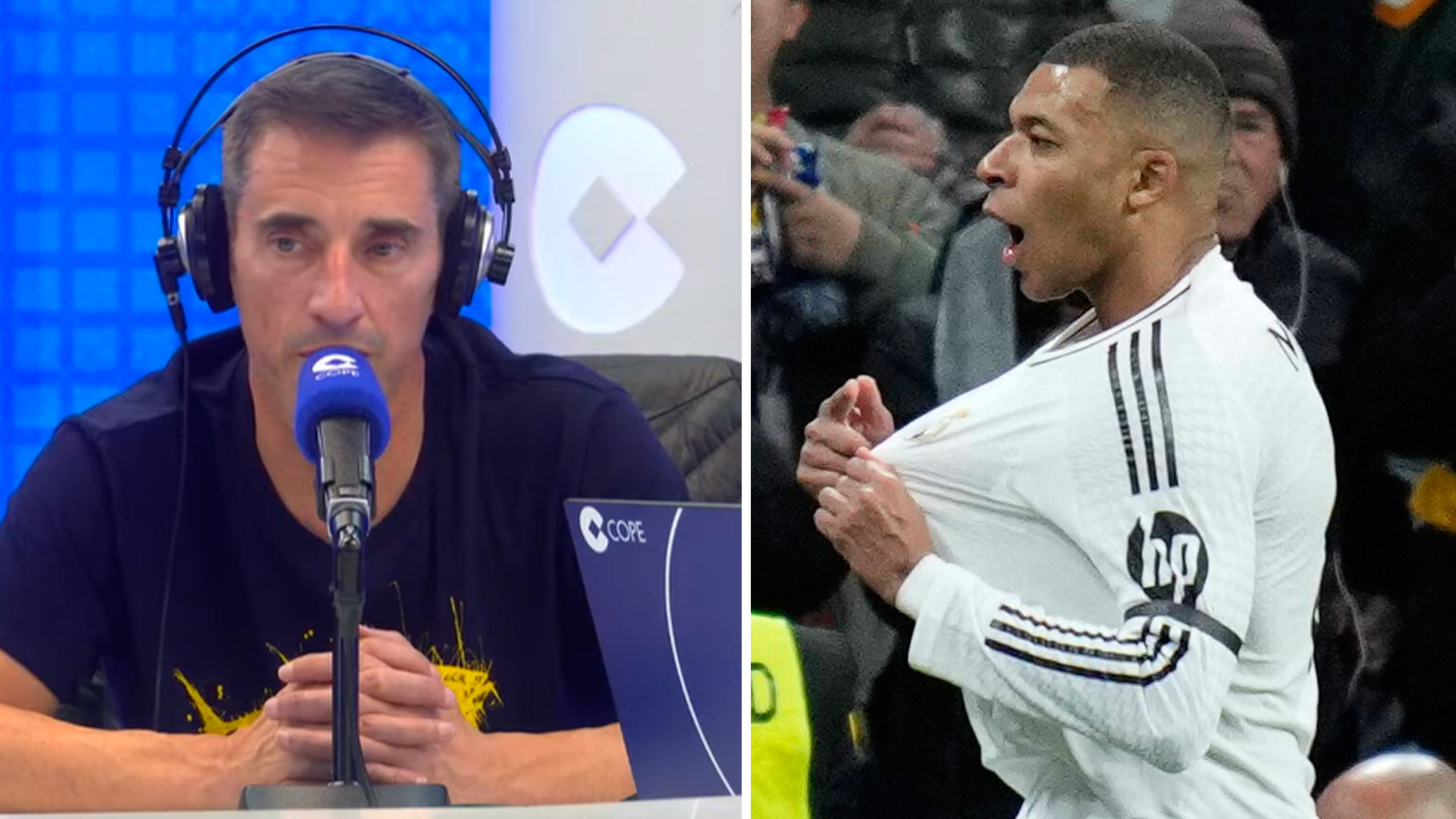 Joseba Larrañaga, tras las críticas de una parte de la afición del Real Madrid a Mbappé: "Cuando se hizo oficial su llegada todo el mundo pensaba que iba a ser una alfombra roja a los títulos..."