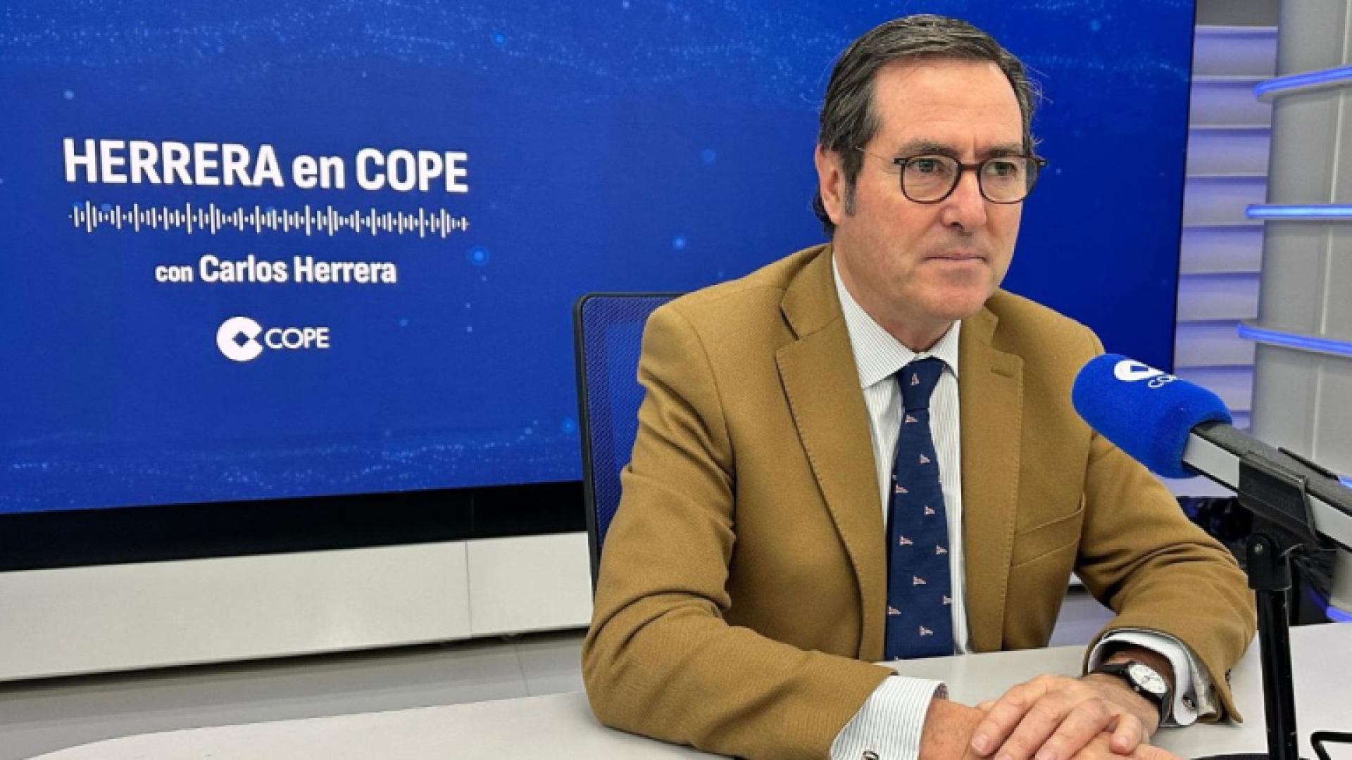 Antonio Garamendi, presidente de CEOE: "No estoy en contra de discutir la baja por defunción de un familiar, lo que no puede ser es que el Ministerio decida 'motu propio' los temas"