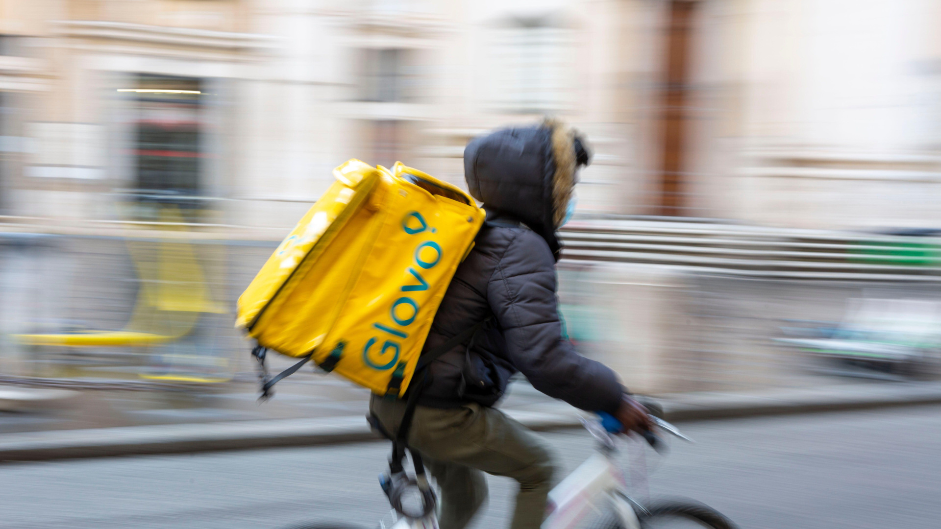 Aklaim Morales, presidente del Comité de Empresa de Glovo en A Coruña: 