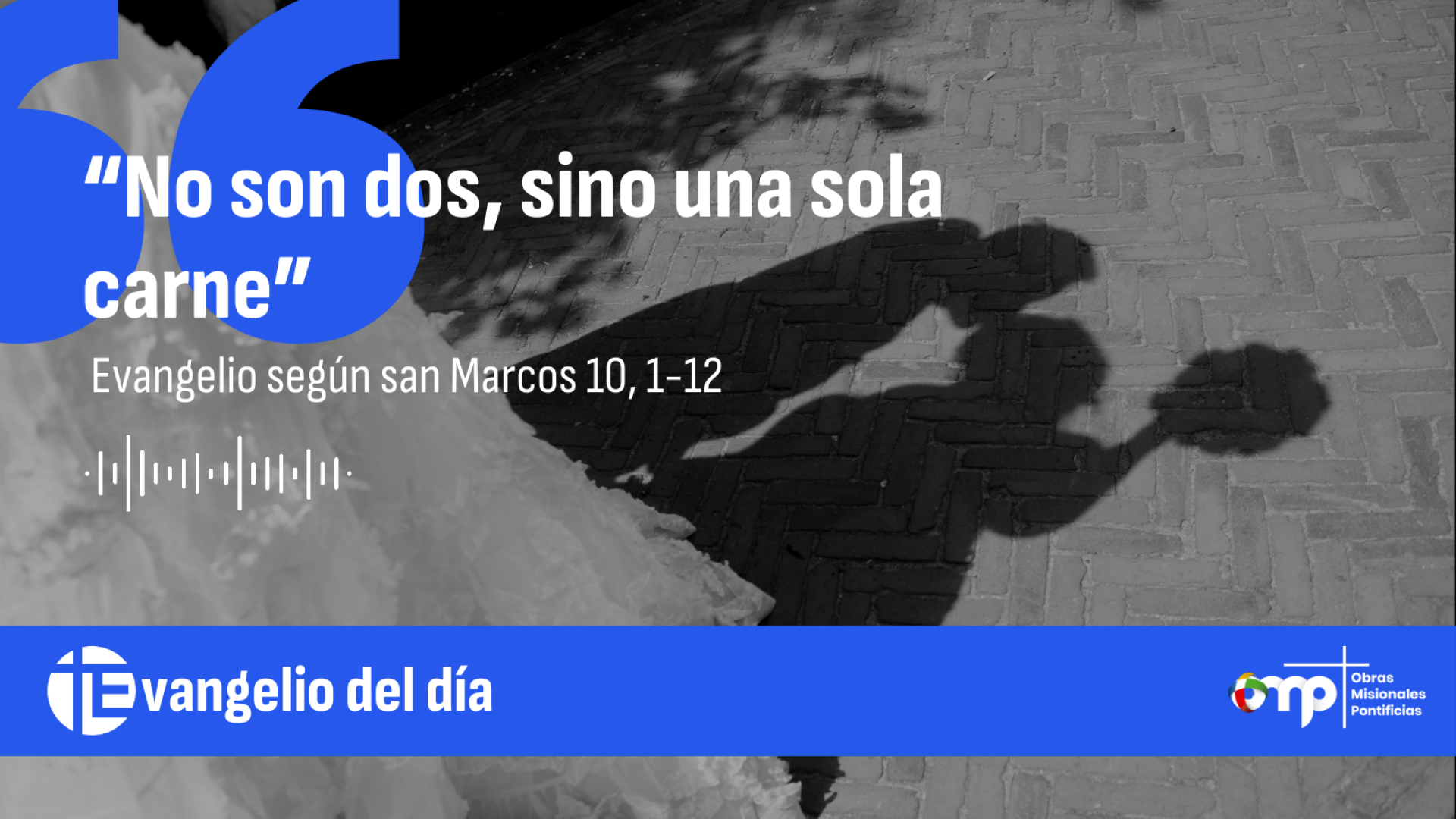 "No son dos, sino una sola carne"
