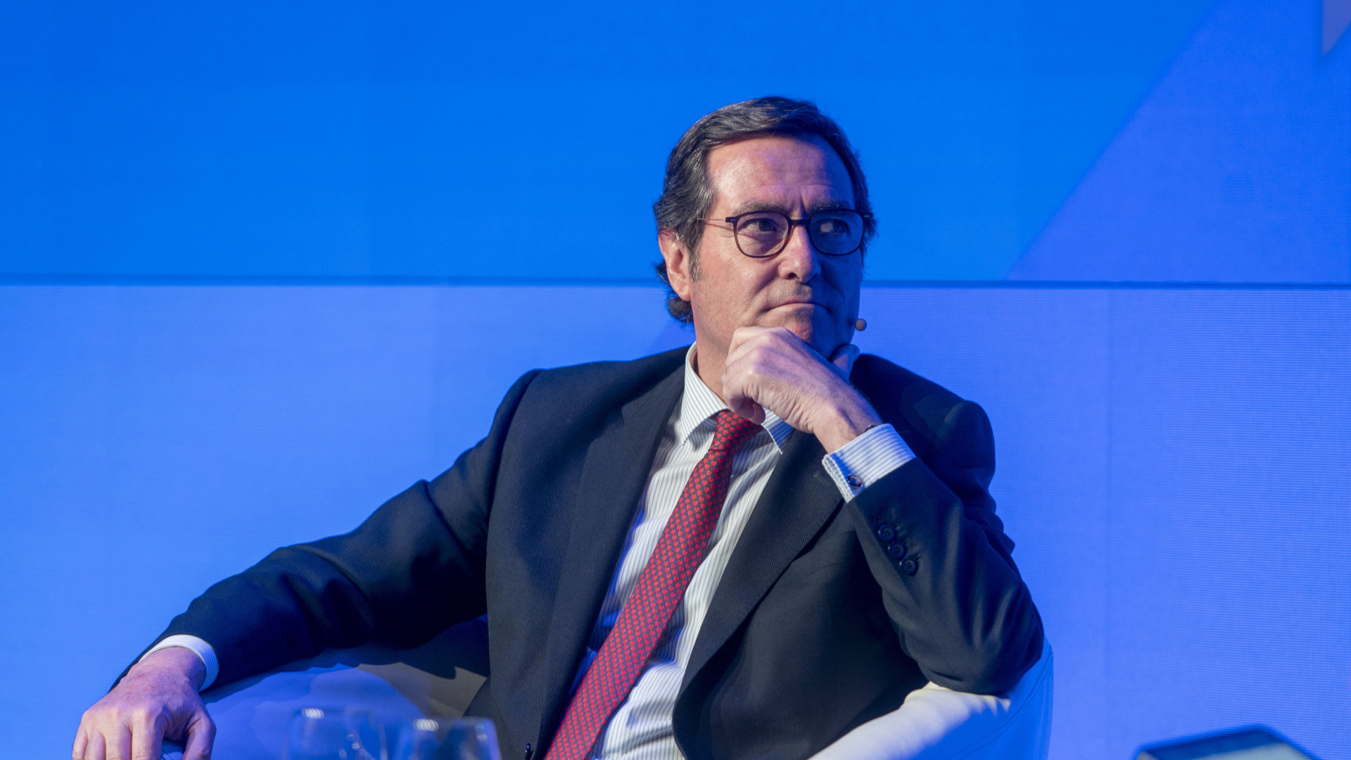 Antonio Garamendi, presidente de la CEOE: "Hay profesionales del absentismo laboral; hay un grupo de gente a los que las mutuas tendrían que hacerle controles cada menos tiempo"