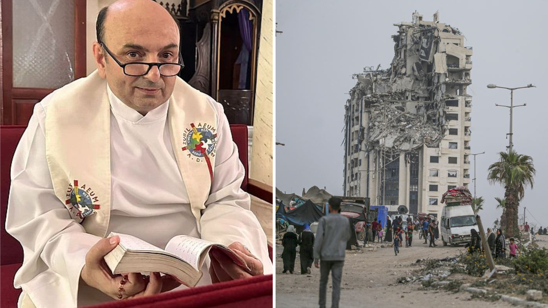 El Padre Romanelli desde Gaza: “Los bombardeos siguen, pero hay señales de paz”