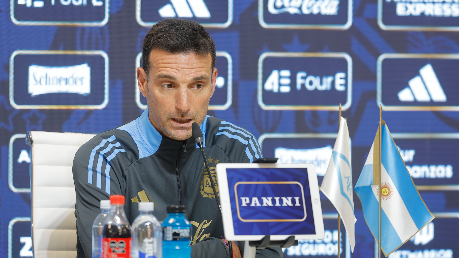 Scaloni: "La España de Luis de la Fuente está haciendo un trabajo excepcional; es una de las mejores selecciones"