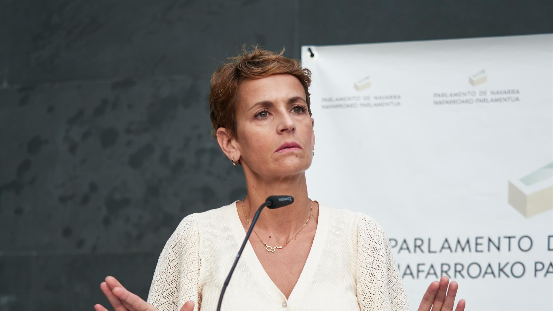 El PP citará a la presidenta de Navarra, María Chivite en la comisión del Senado que investiga el caso Koldo