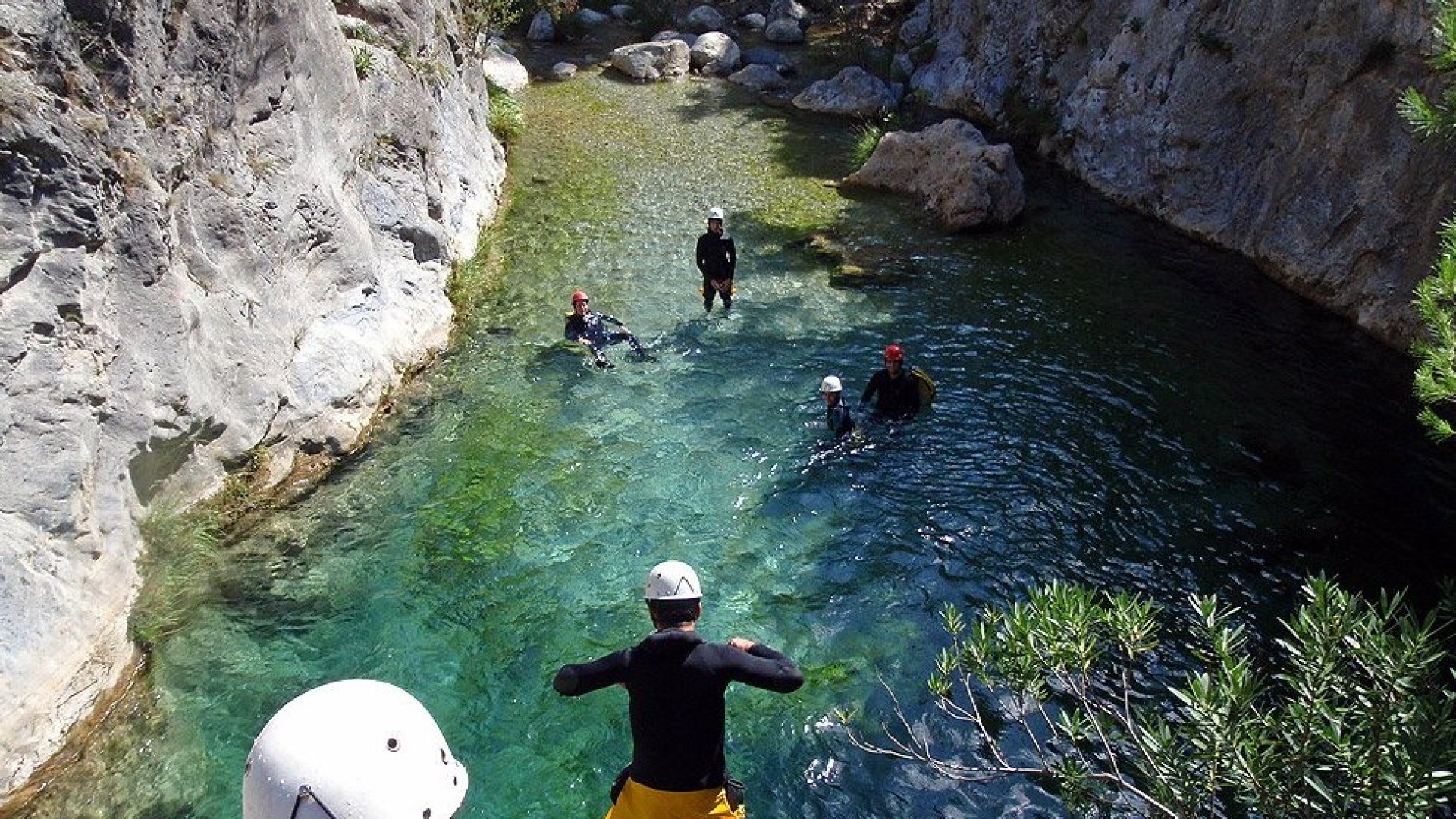 De los dos rescates del pasado fin de semana, uno ha sido un senderista en Río Verde, Otivar