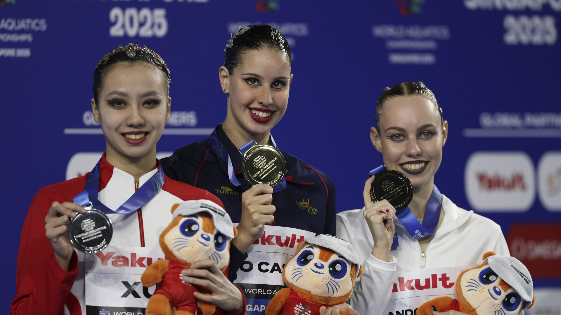 Iris Tió, campeona del mundo en la modalidad de solo libre de natación artística