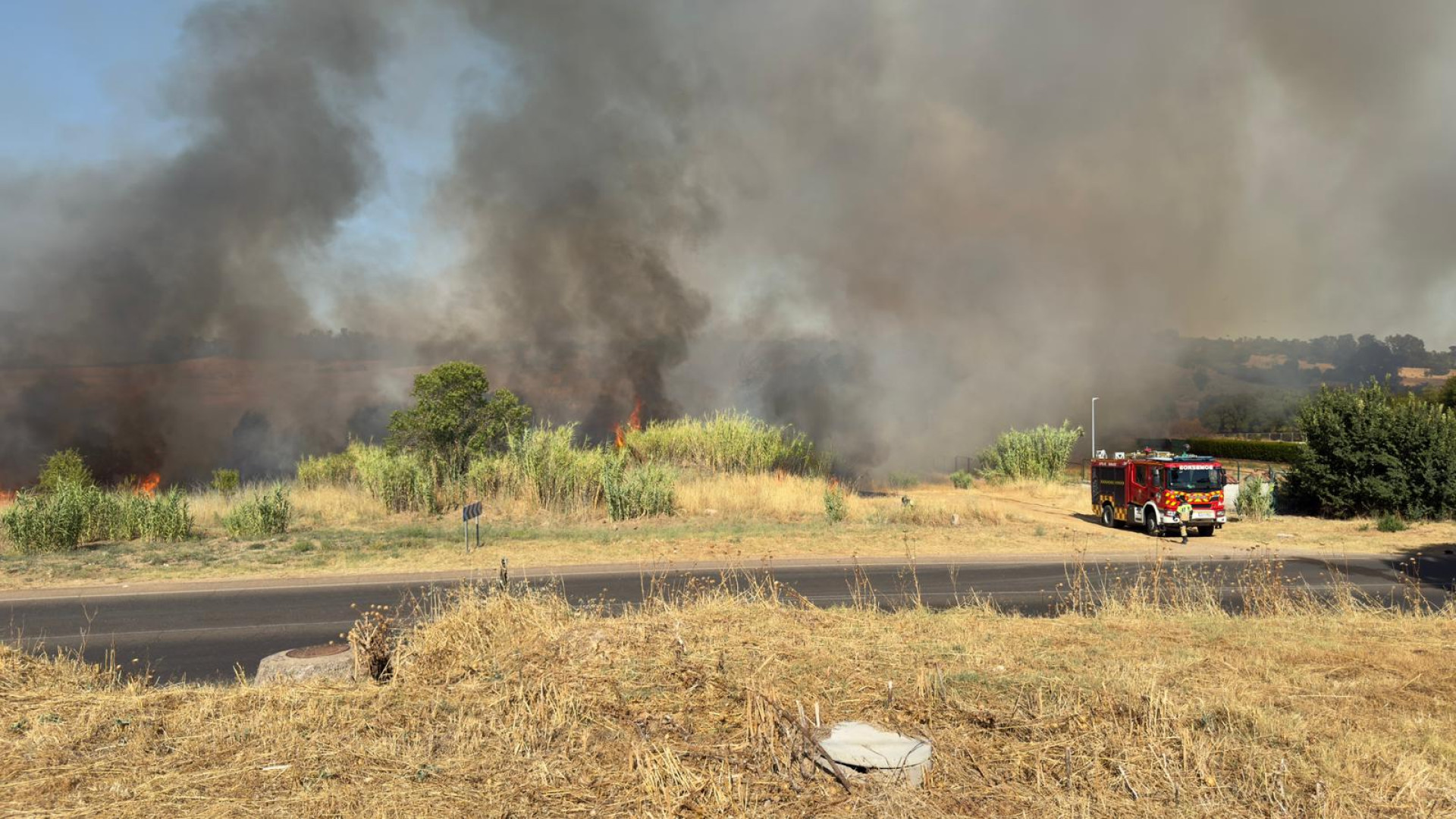 Un pirómano en serie podría estar azotando Badajoz