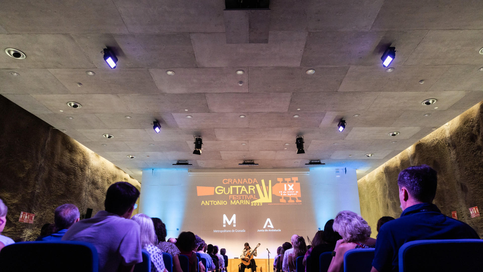La Sala Jiménez Torrecillas muestra su belleza y cualidades acústicas en el primer concierto celebrado en este recinto