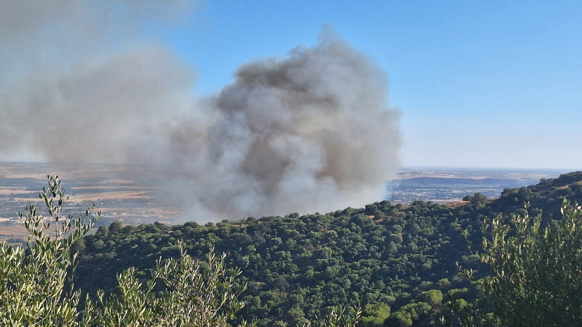 El Infoca activa la situación operativa 1 por un incendio en la Sierra de Córdoba