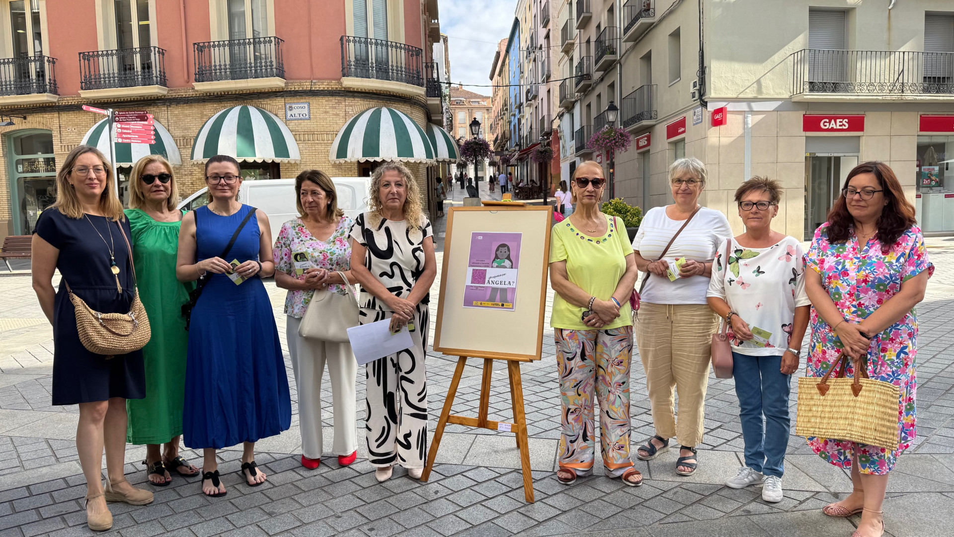 La campaña '¿Preguntas por Ángela?' busca unas fiestas libres de agresiones y violencia machista