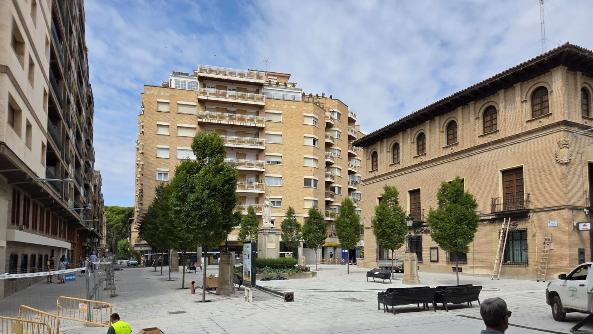El Coso Alto lucirá su imagen renovada para las fiestas de San Lorenzo