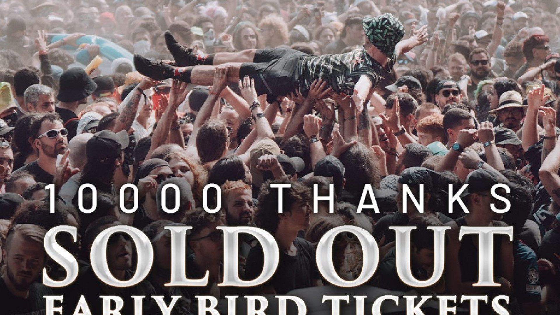 Vendidos en unas "pocas horas" los 10.000 primeros abonos para el Resurrection Fest de 2026