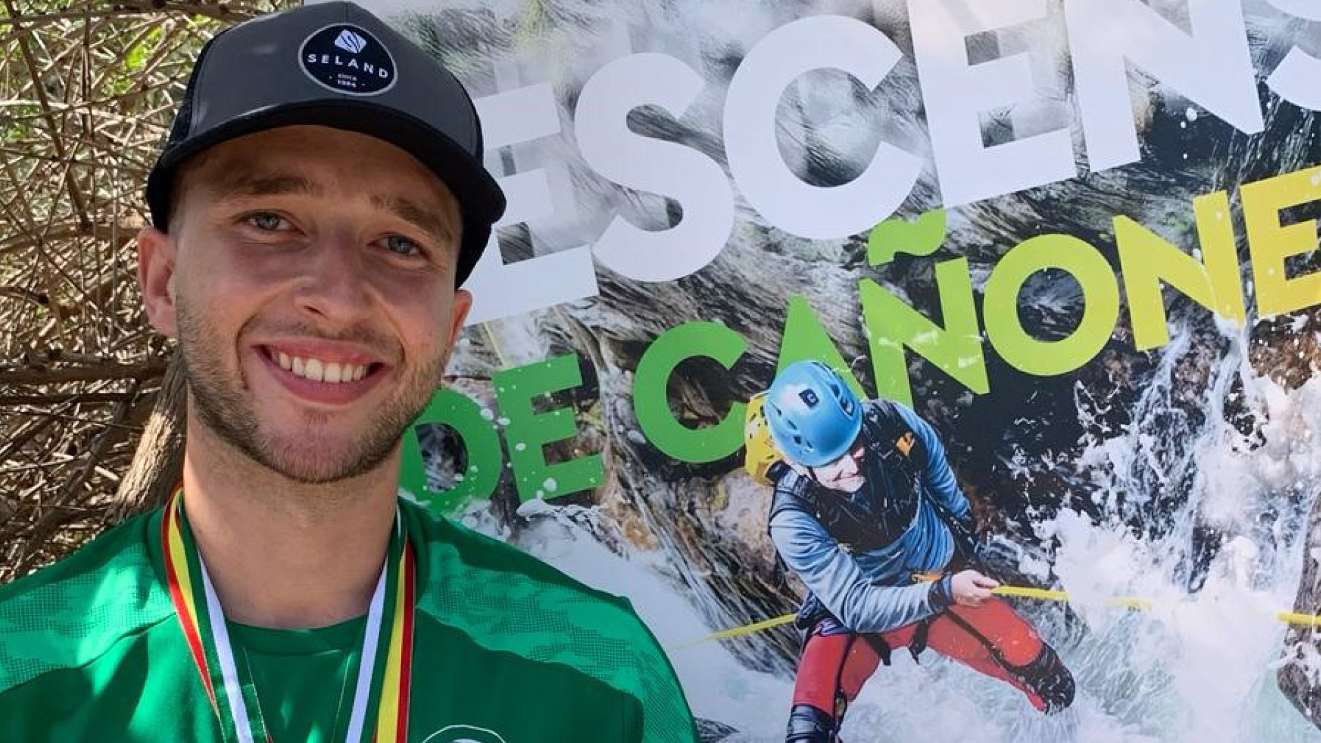Álvaro Jerónimo, subcampeón de la VI Copa Andaluza de Descenso de Cañones