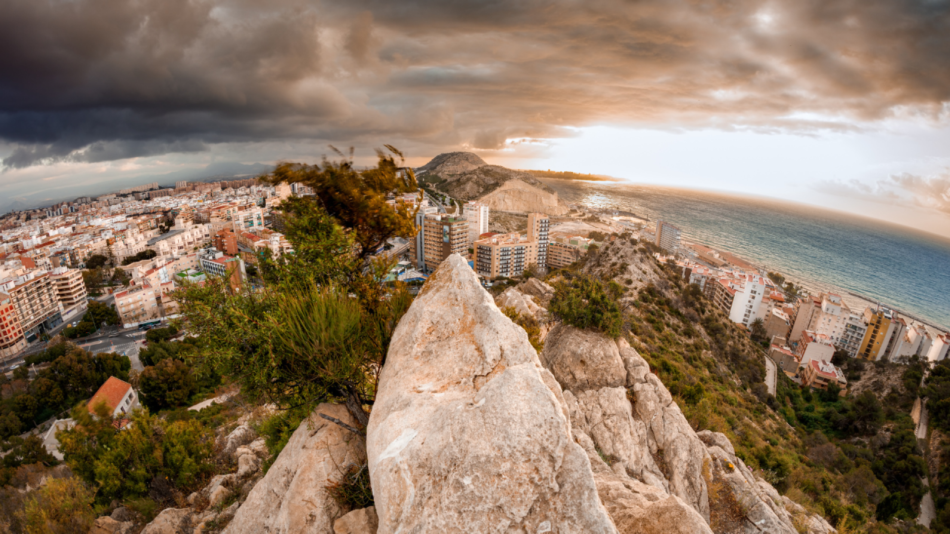 Cambio de tiempo en Alicante: los termómetros caen entre cuatro y siete grados hoy y mañana