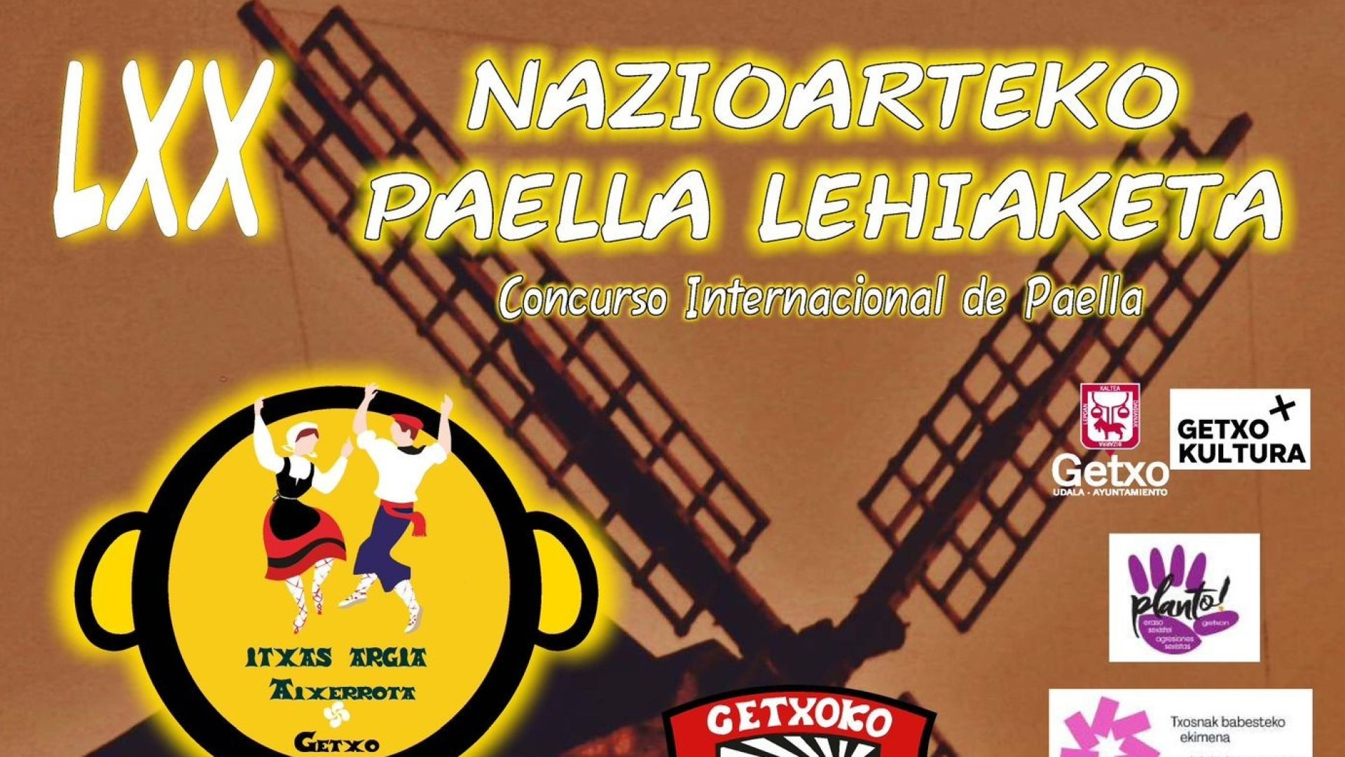 Getxo tiene un olor especial: miles de personas viven hoy el Día de las Paellas de Aixerrota