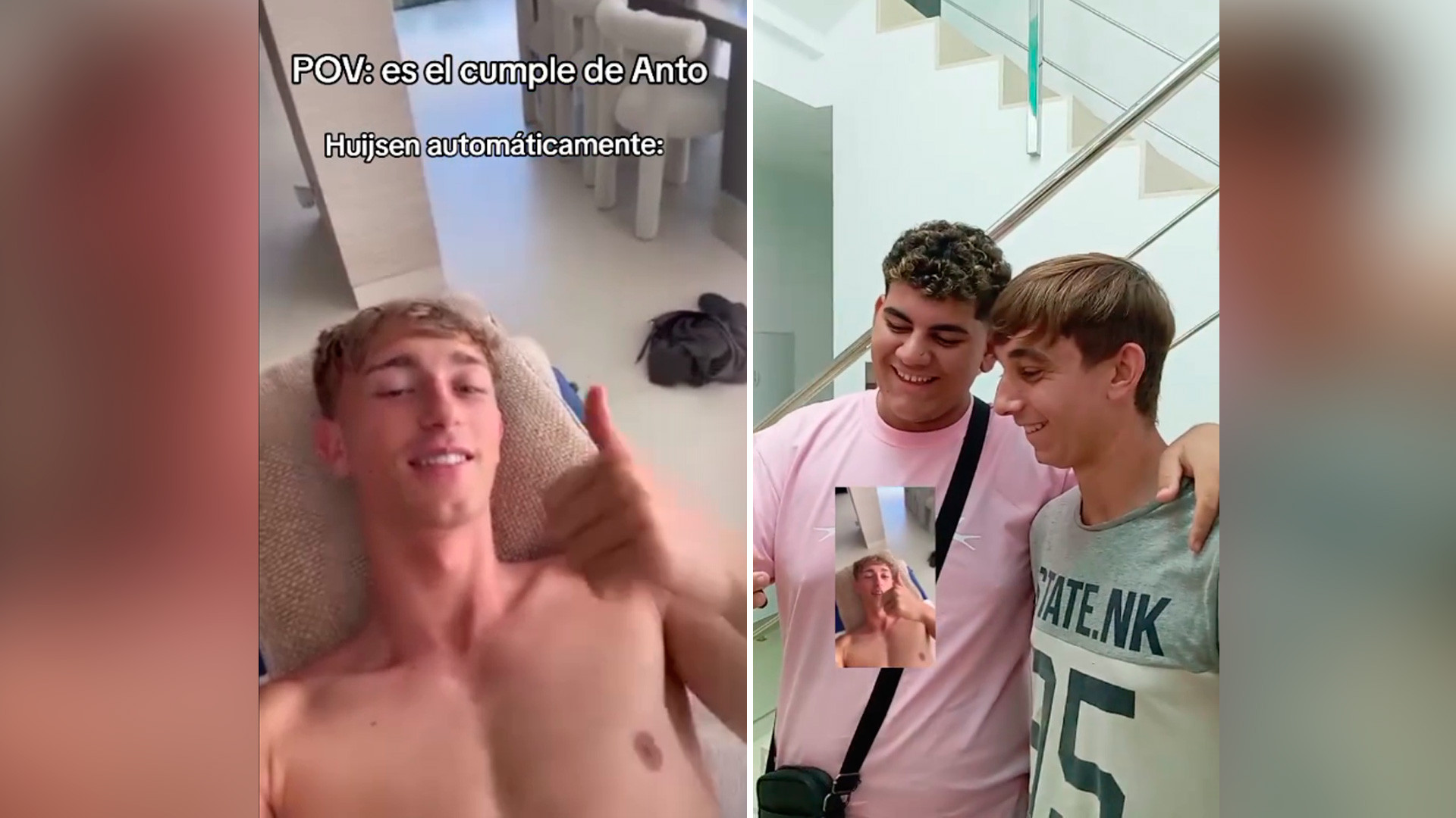 El detalle de Dean Huijsen con Anto, su doble en redes sociales, por su cumpleaños