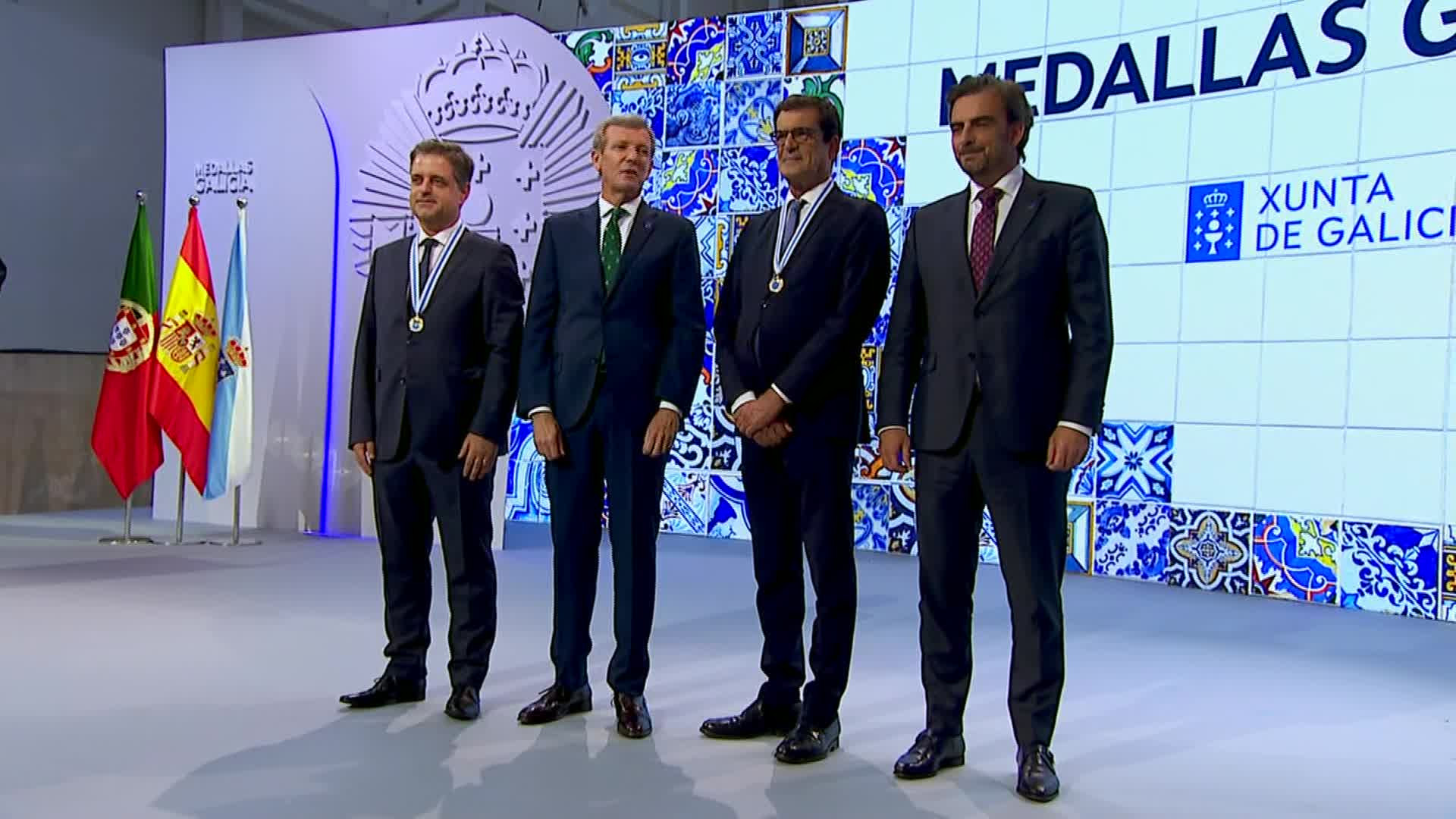 Las Medallas de Galicia ahondan en el hermanamiento con Portugal: "No necesitamos pinganillos"