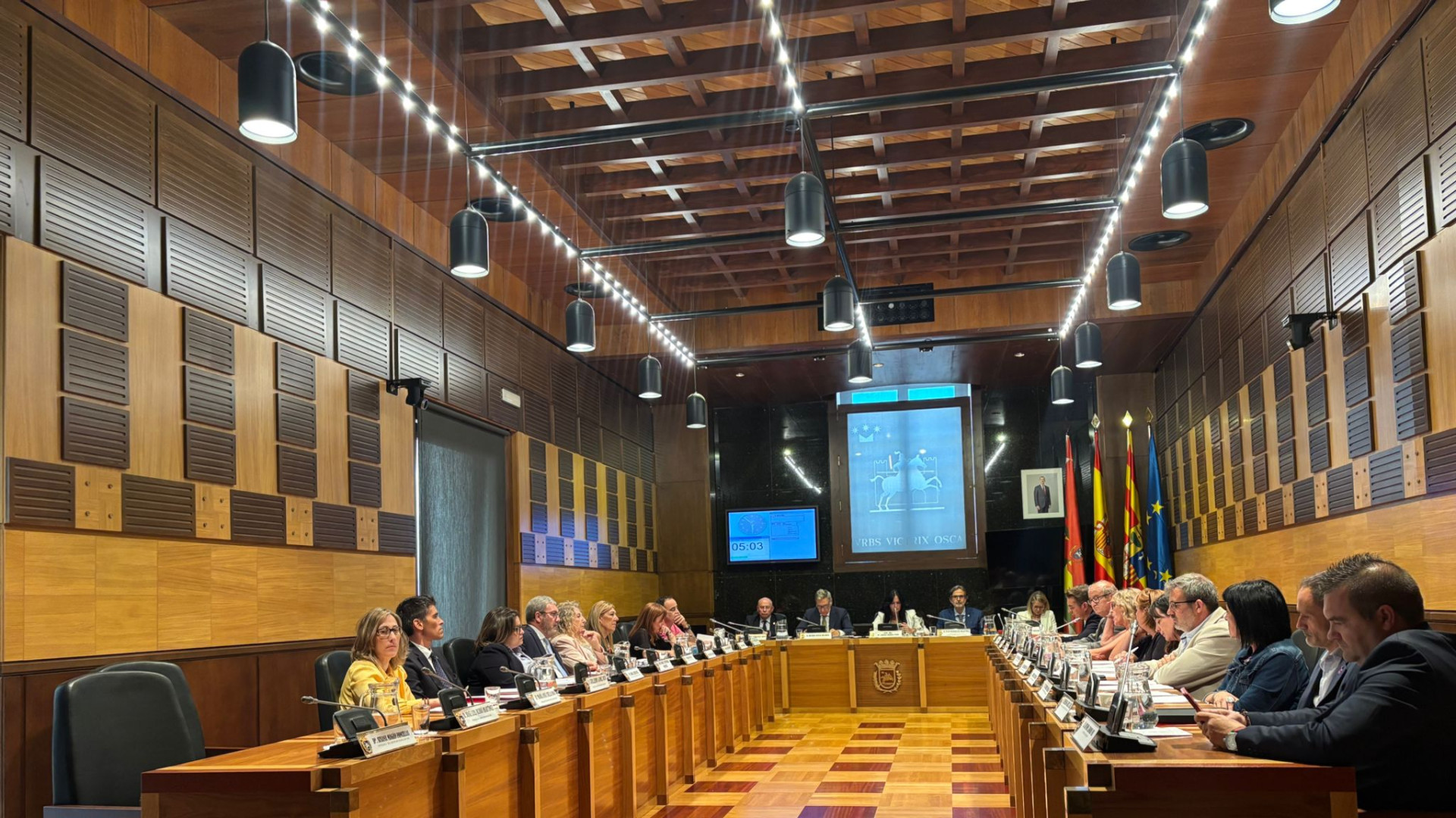 Los grupos municipales presentan sus propuestas de resolución durante el Debate sobre el Estado de la Ciudad