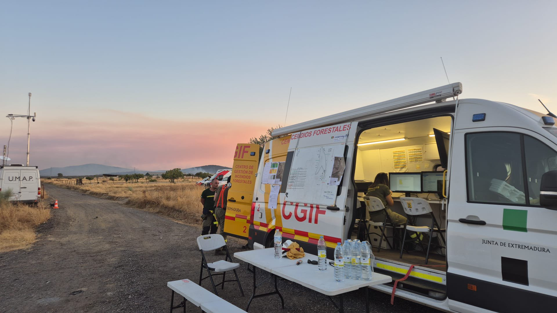 Estabilizado el incendio forestal de Arroyomolinos