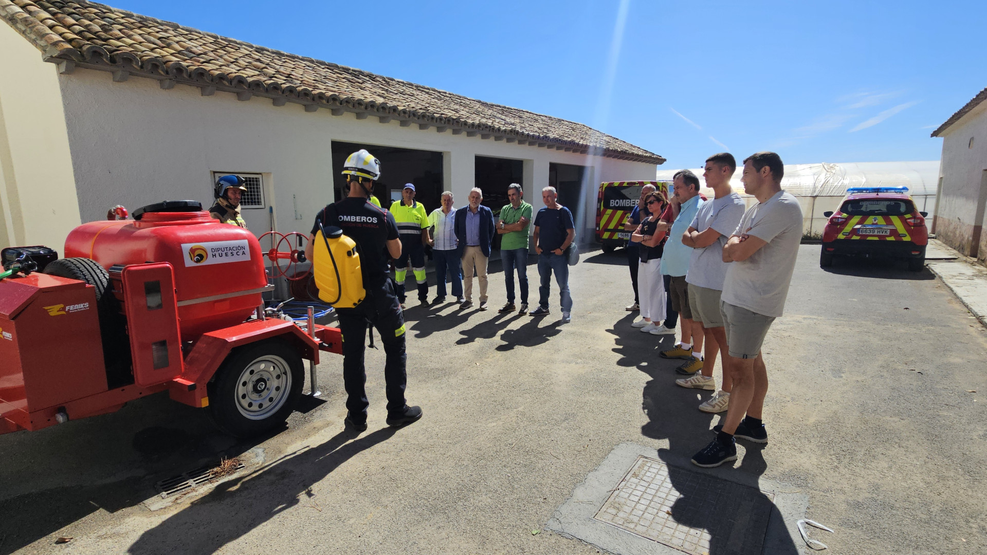 Torla, Beranuy, Agüero, San Juan de Plan y Hecho cuentan con equipos de primera intervención de bomberos