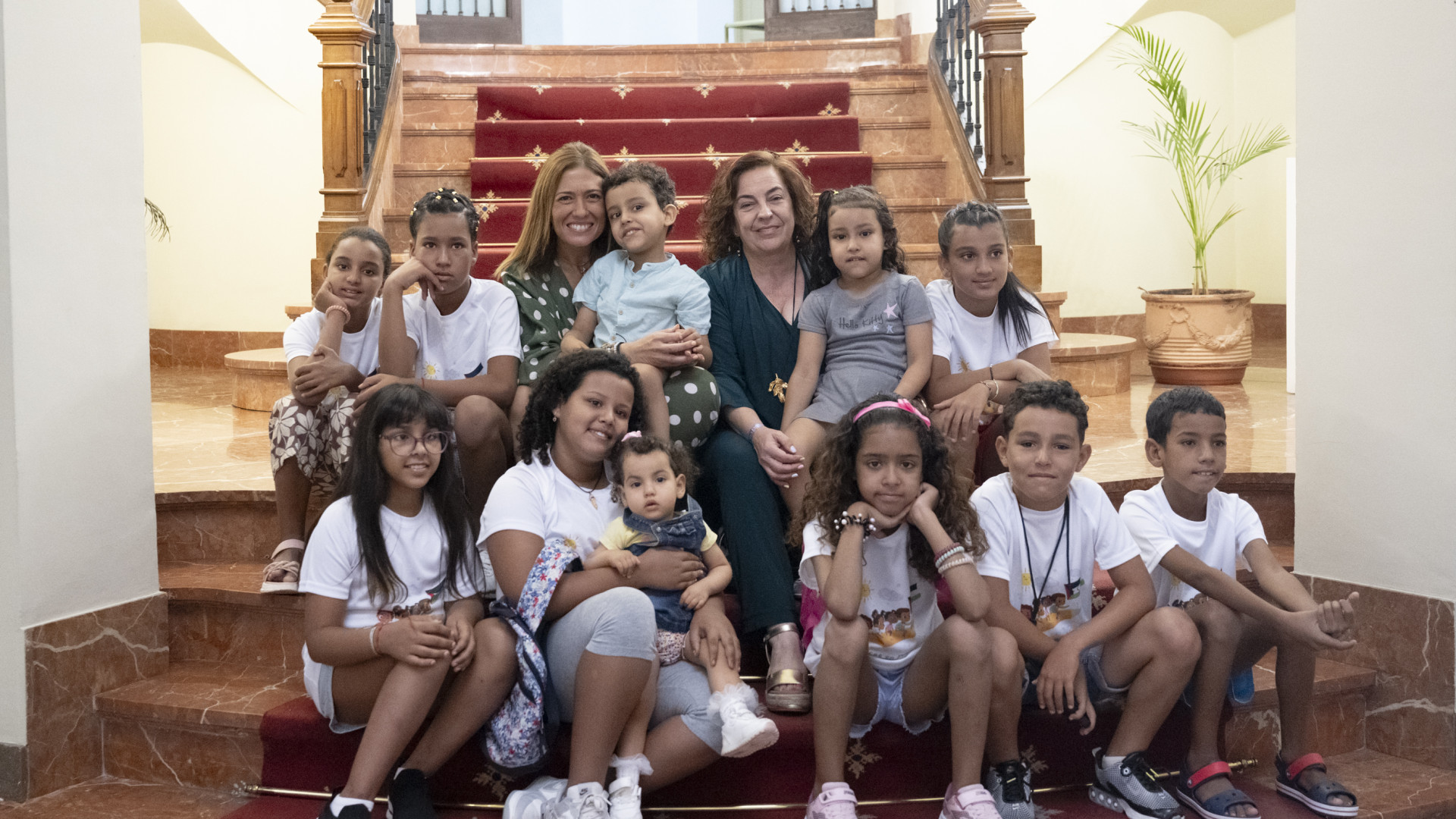Niños de un campo de refugiados de Argelia llegan a pasar unas vacaciones en Castellón