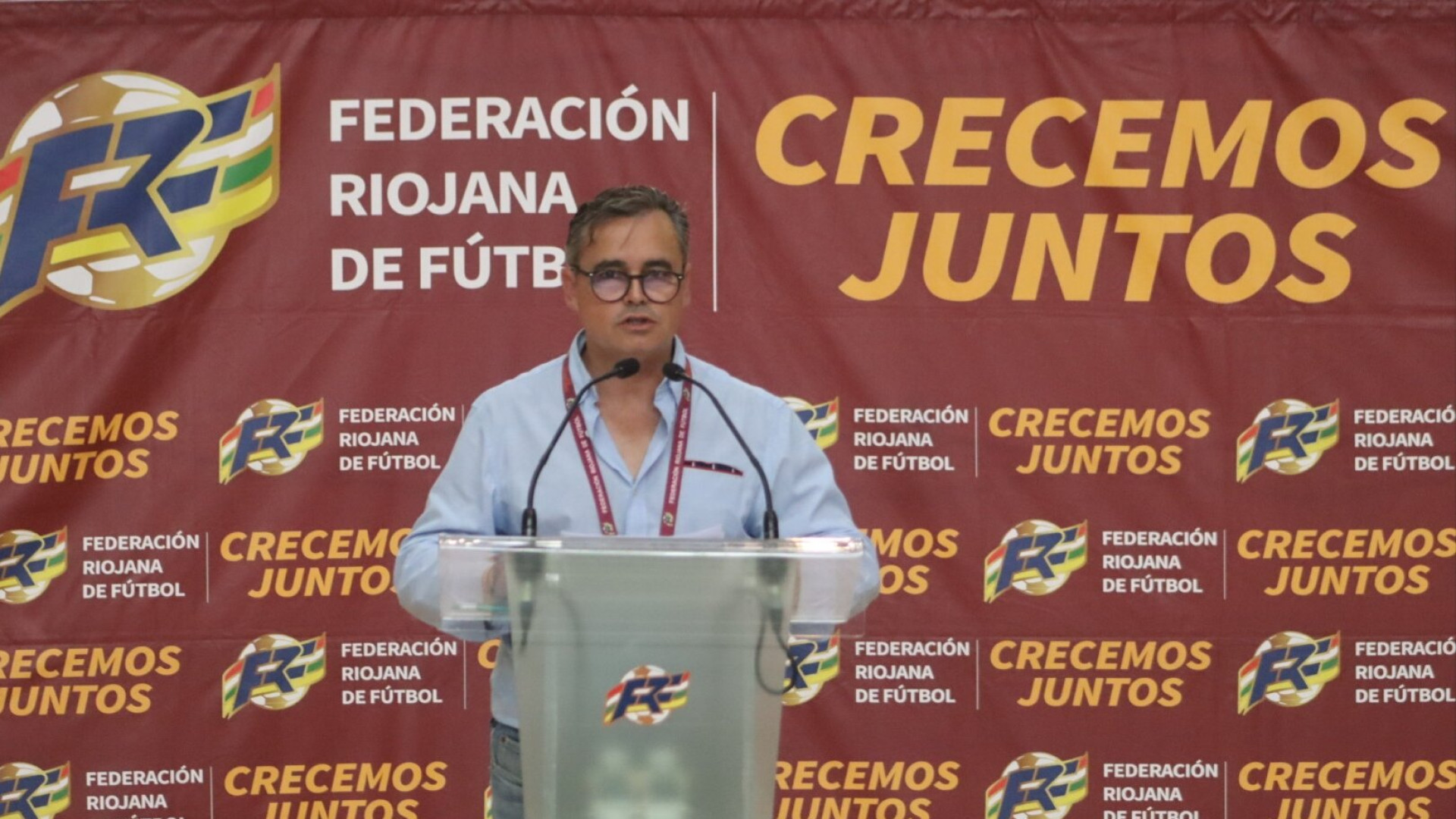 Gustavo Sáez desvela sus primeros 36 días al frente de la Federación Riojana de Fútbol: "Parecía no tener fin"