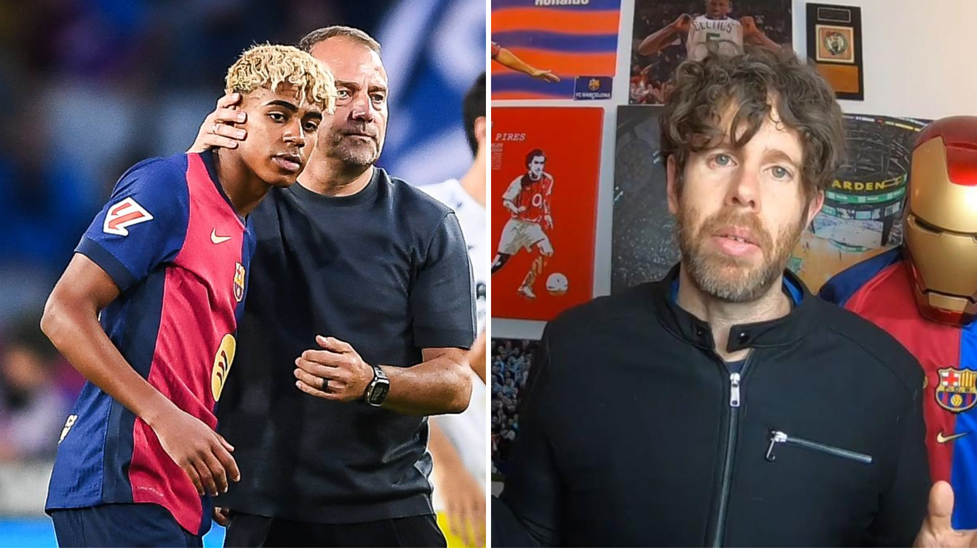 Dani Senabre elige entre Flick y Lamine por los egos en el Barcelona: "Aunque te sorprenda..."