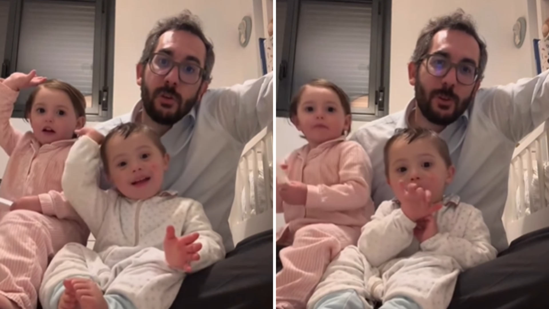 Juanito tiene Síndrome de Down y con tres años no sabe todavía hablar: así ha conseguido su padre que diga sus primeras palabras
