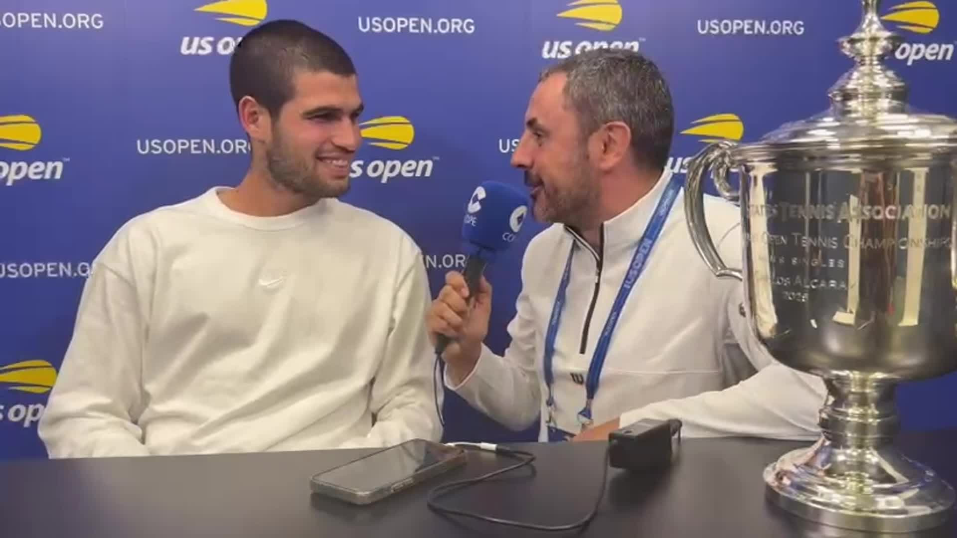 Carlos Alcaraz desvela sus nuevos tatuajes tras ganar el US Open: "Prometí que me iba a hacer..."