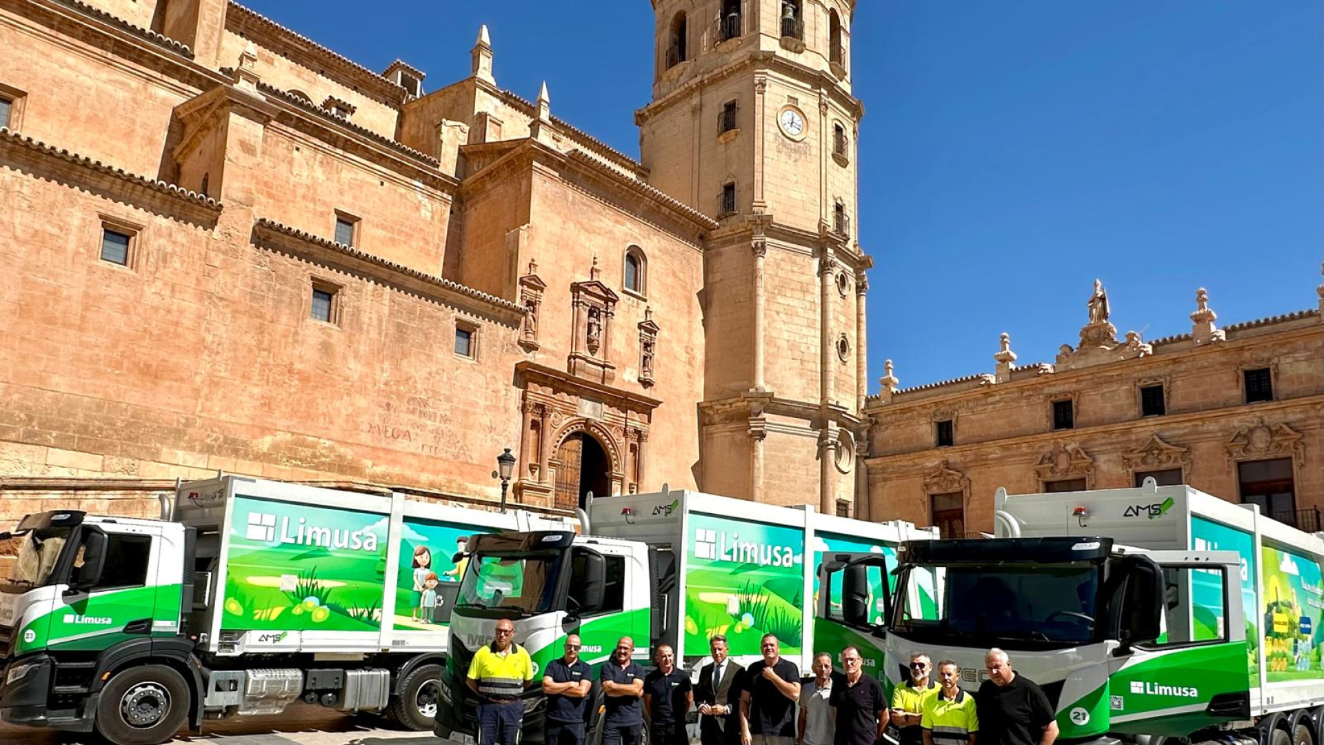 Lorca moderniza su flota de camiones de la basura con nuevos vehículos valorados en 3,2 millones de euros