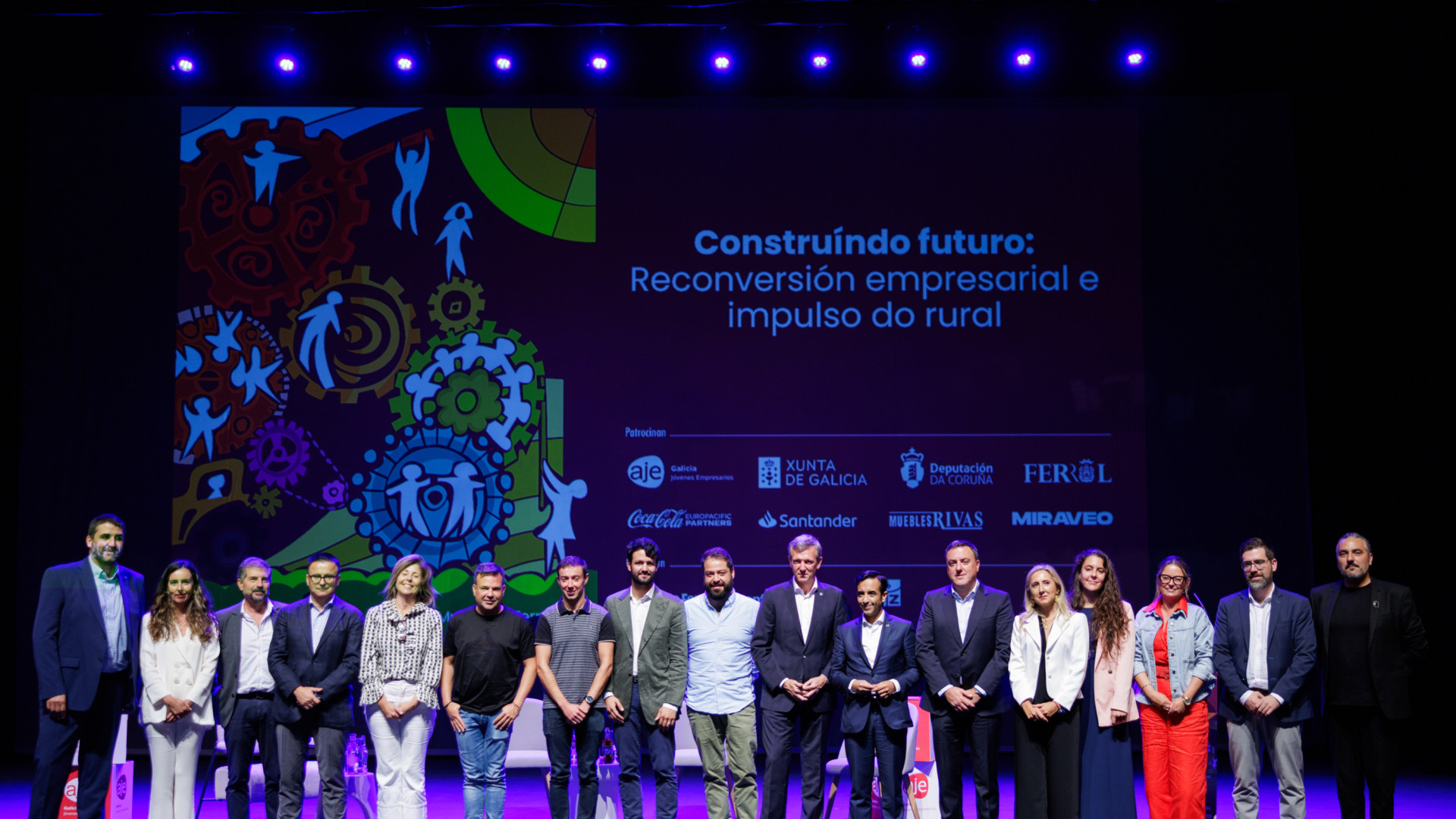 Alfonso Rueda pide un enfoque "realista" para el emprendimiento rural, basado en facilidades y servicios