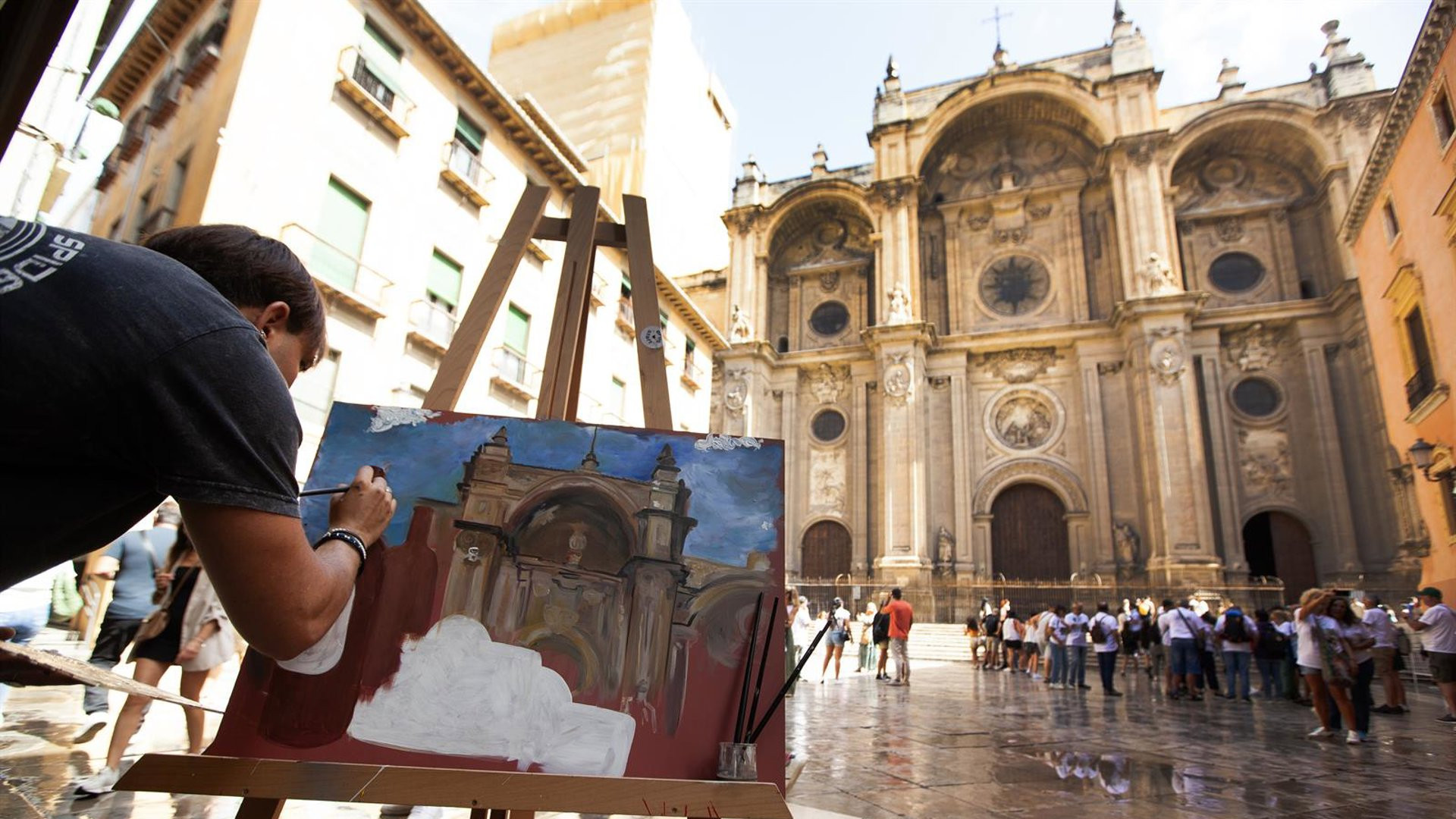 Fundación Caja Rural Granada celebrará este domingo su XVII Certamen de Pintura Rápida