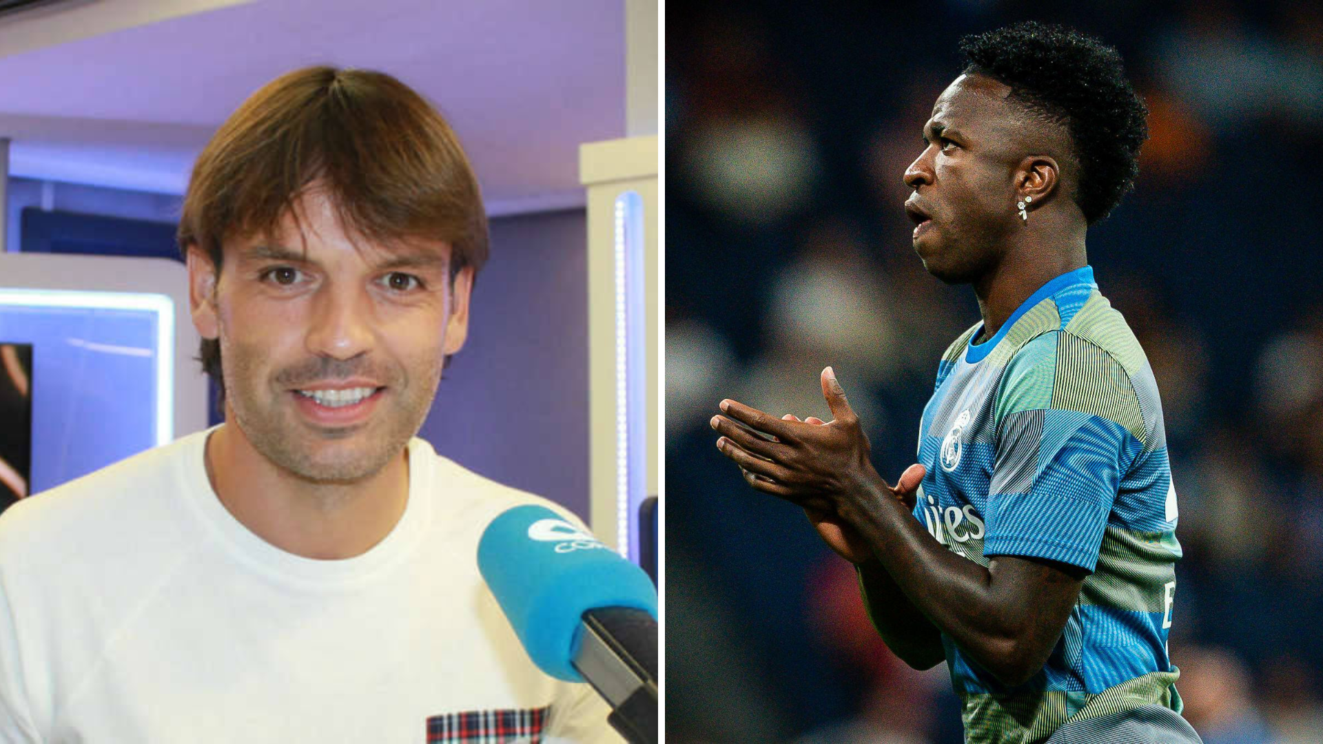 Fernando Morientes: "No me preocupa la situación de Vinicius en el Real Madrid, hay que generar competencia"