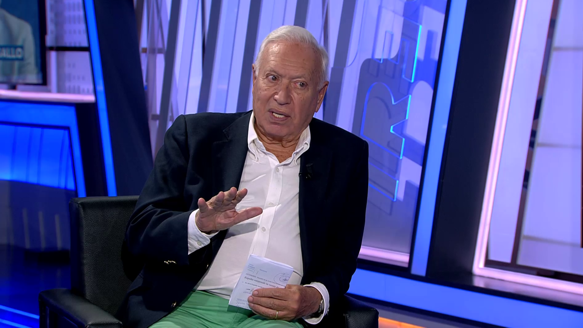 García-Margallo, exministro de Exteriores, señala la única solución al conflicto Israel-Palestina: "Hamás no puede estar en la ecuación"