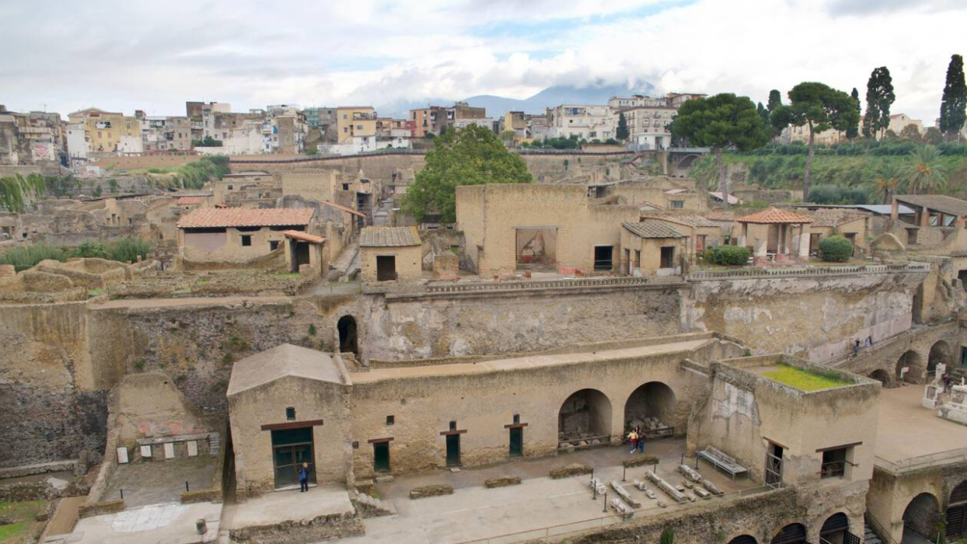 Un hallazgo casual en Italia destapa una ciudad romana sepultada por el volcán