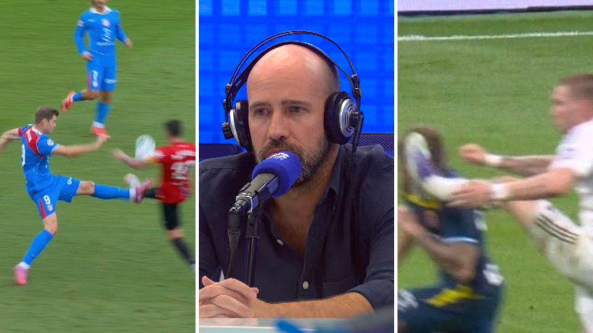 Gonzalo Miró, comentarista del Atlético en Tiempo de Juego, reacciona a la expulsión de Sorloth: "Si ves la foto de la de Mastantuono..."