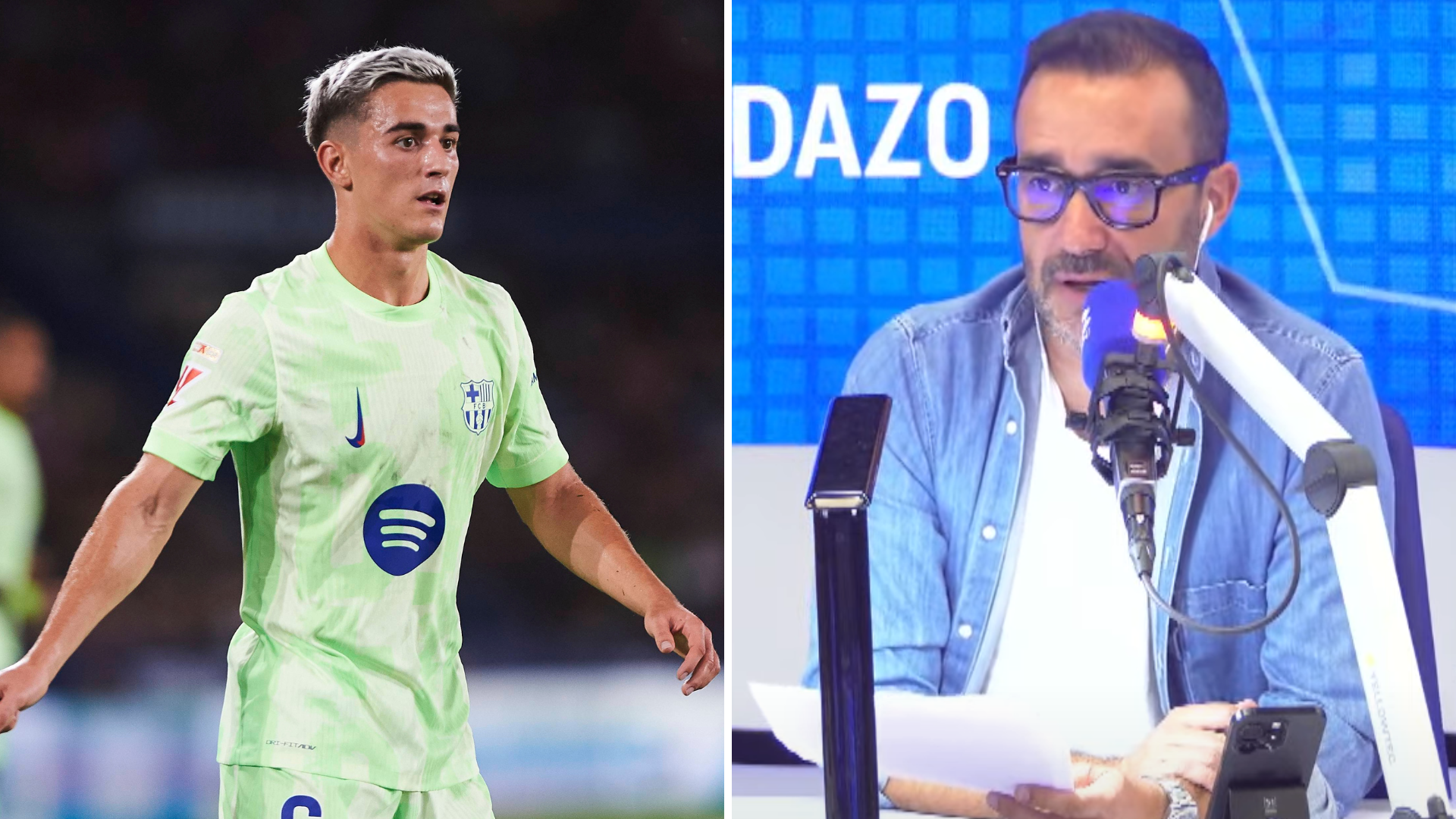 El consejo de Juanma Castaño a Gavi tras su nueva lesión: "Que piense en la rodilla y no en el Mundial"