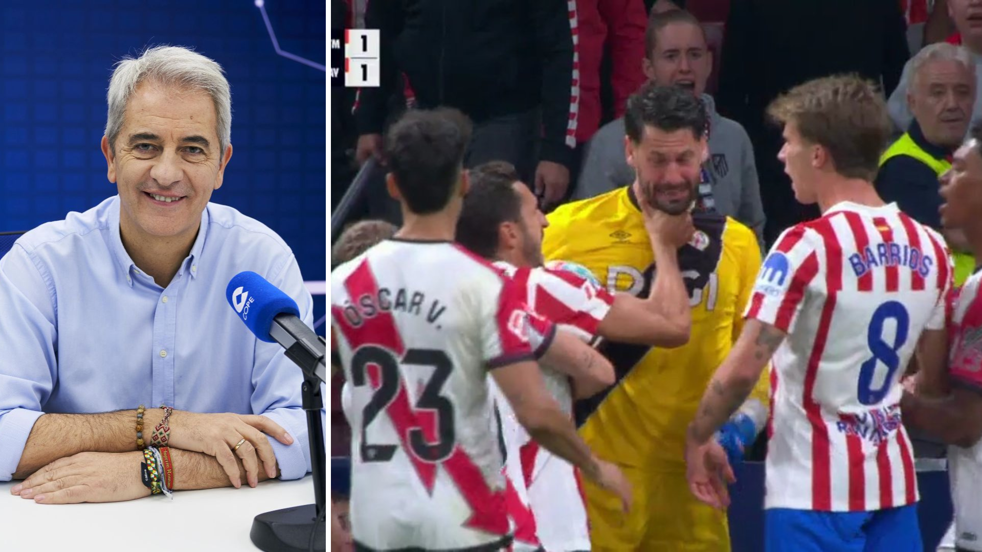 Manolo Lama, contundente sobre la posible expulsión de Koke antes del Atlético - Real Madrid: "Para los árbitros es roja"